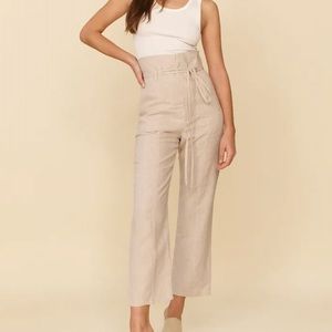 Reformation Paros Linen Pant